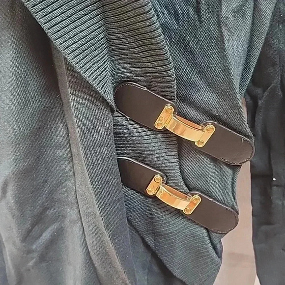 International Concepts Dark Green Buckle Tunic NWT - Picture 4 of 6